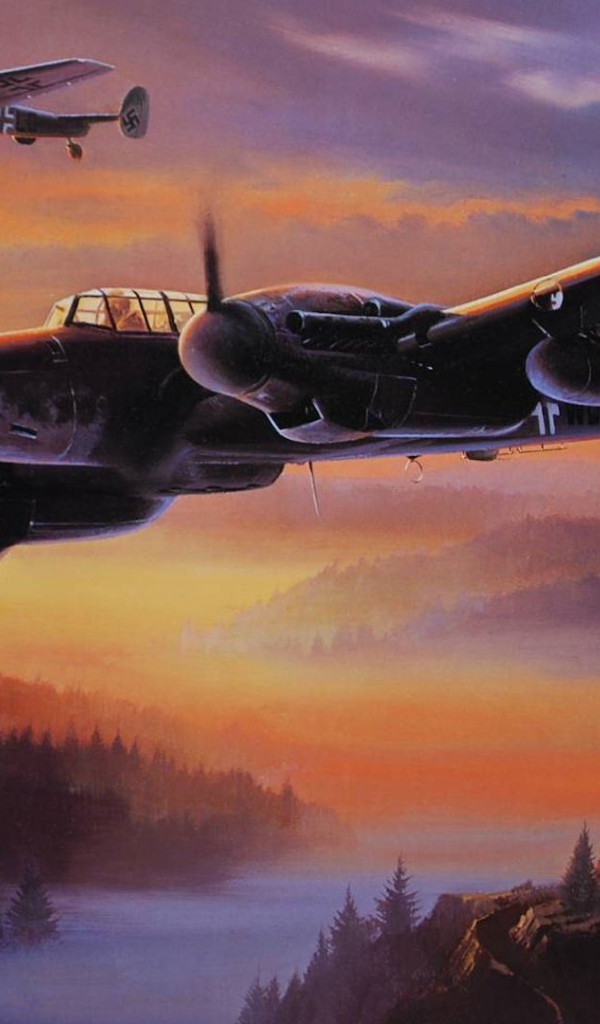 Военные самолеты Мессершмитт 110