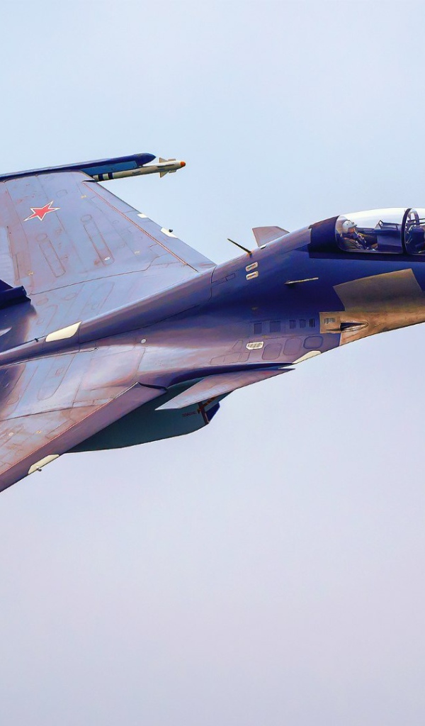 Военный самолет Су-30СМ