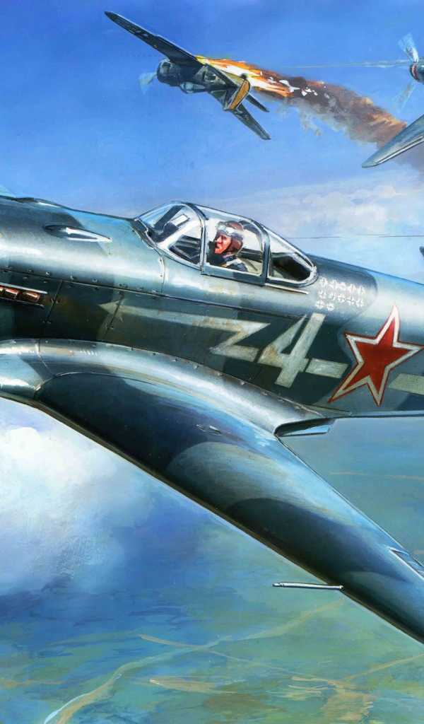 Русский самолет Як-3