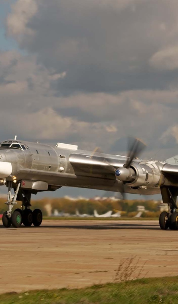 Российский самолет медведь