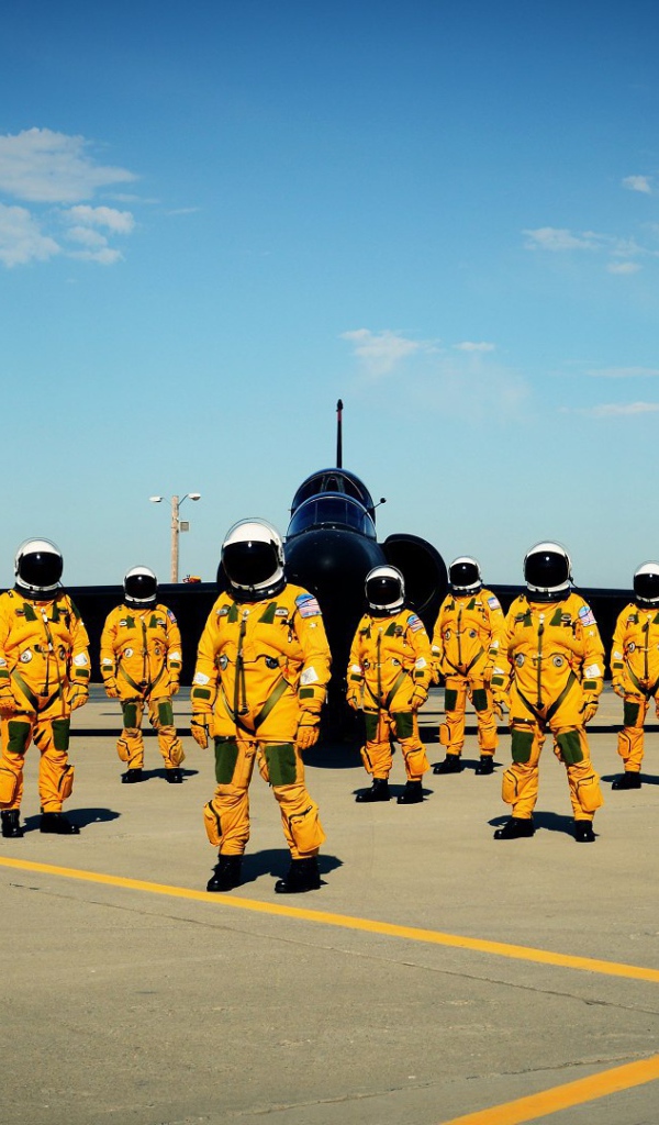 Пилоты высотного самолёта-разведчика Lockheed U-2