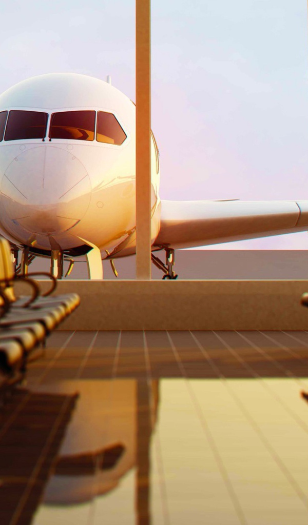 Зал ожидания в аэропорту