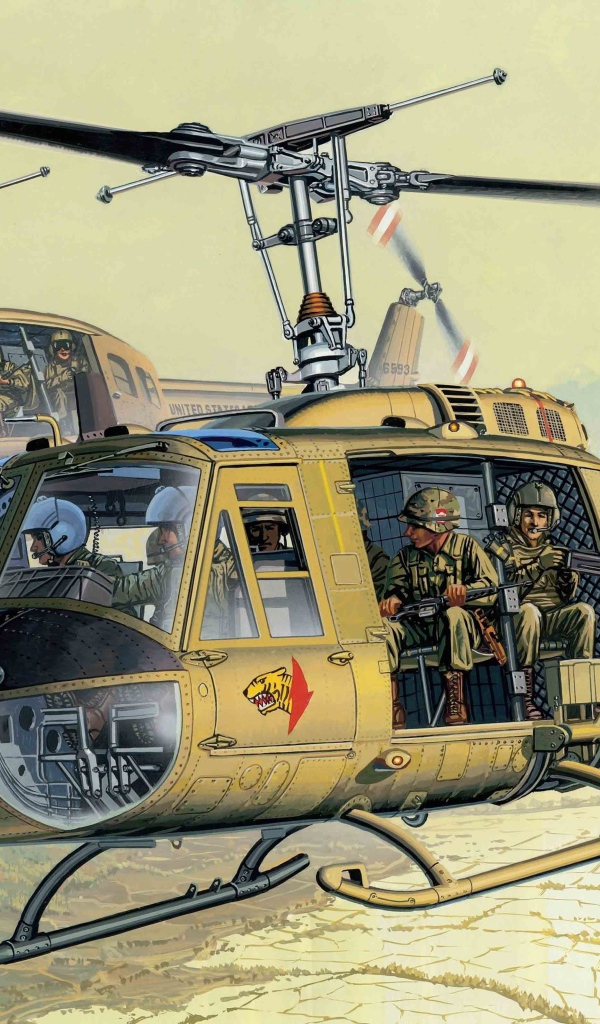 Американский вертолет ирокез