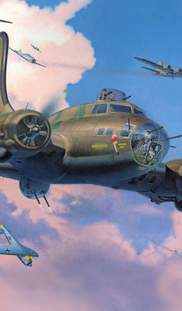 Боенг Б-17 бомбардировщик