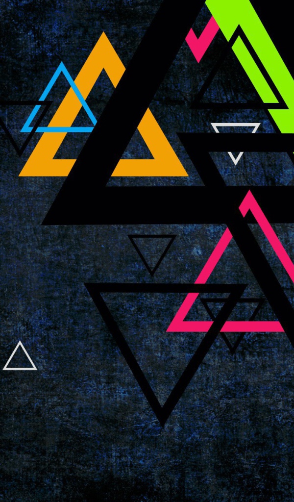 Набор треугольников, фон