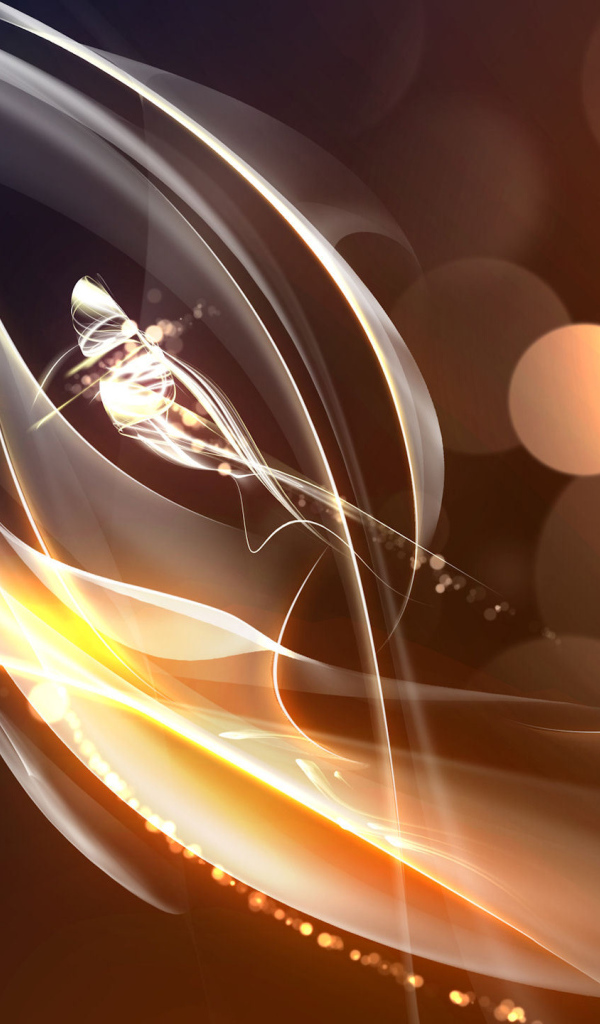 Абстрактный рисунок с кругами