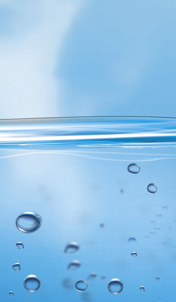 Пузырьки воздуха поднимаются на поверхность