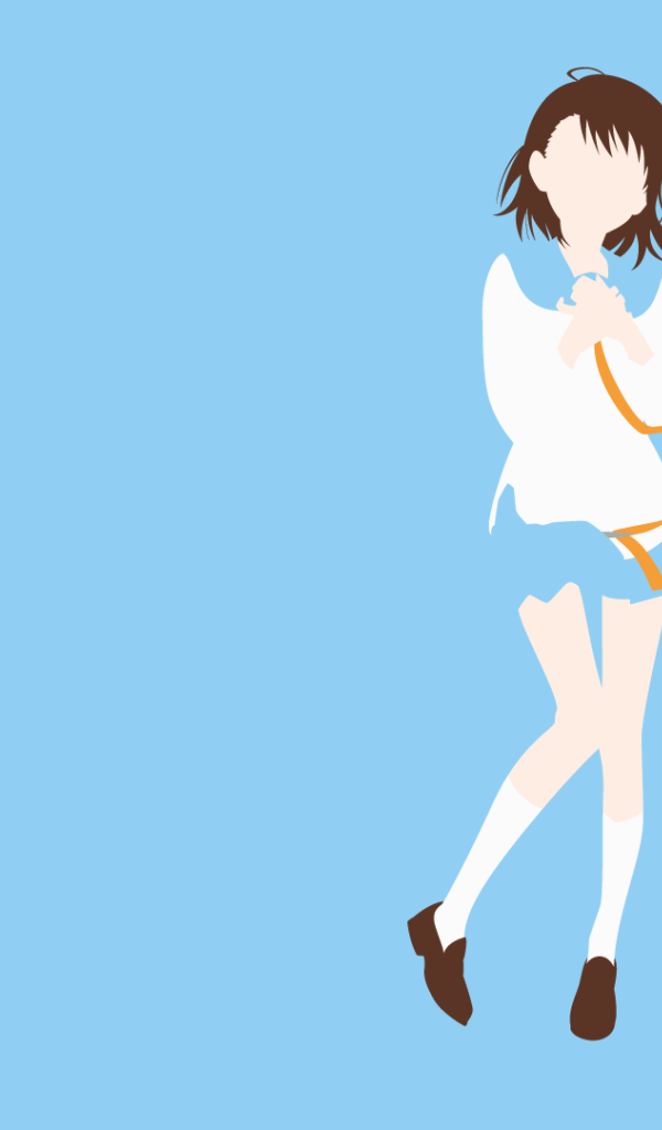 Аниме манга Nisekoi, голубой фон