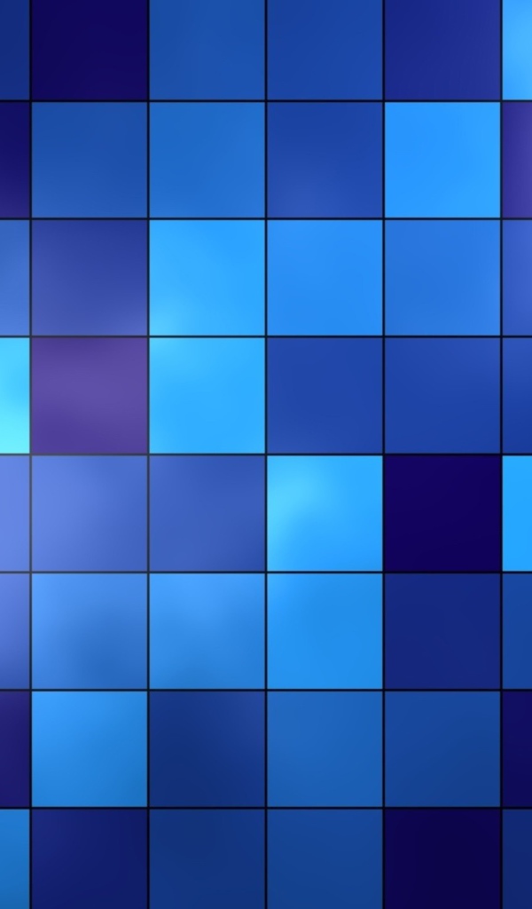 Фон из квадратов разных оттенков голубого
