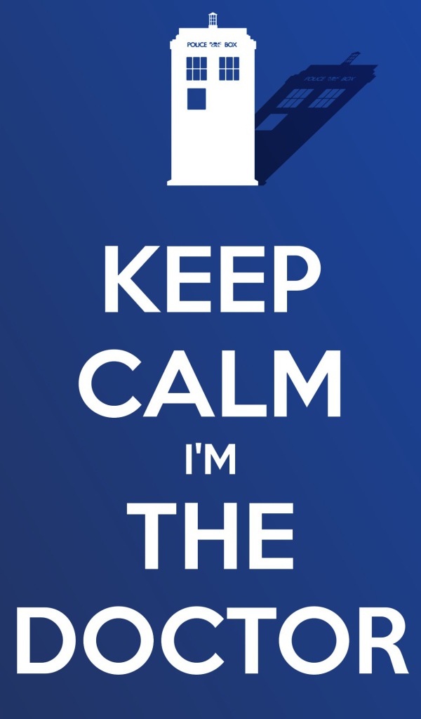 Будьте спокойны, я доктор. Доктор Кто