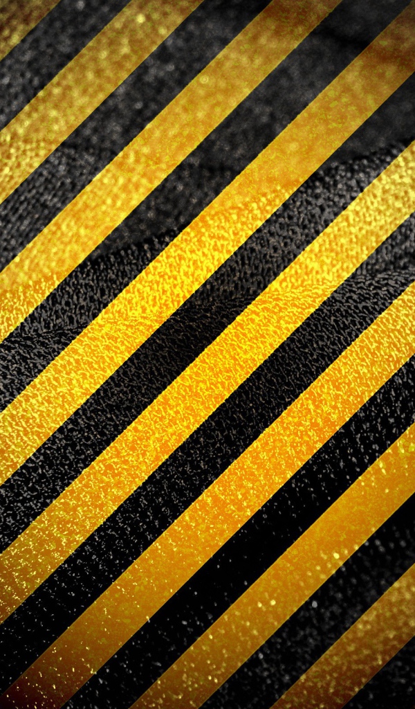 Черные и желтые косые полосы