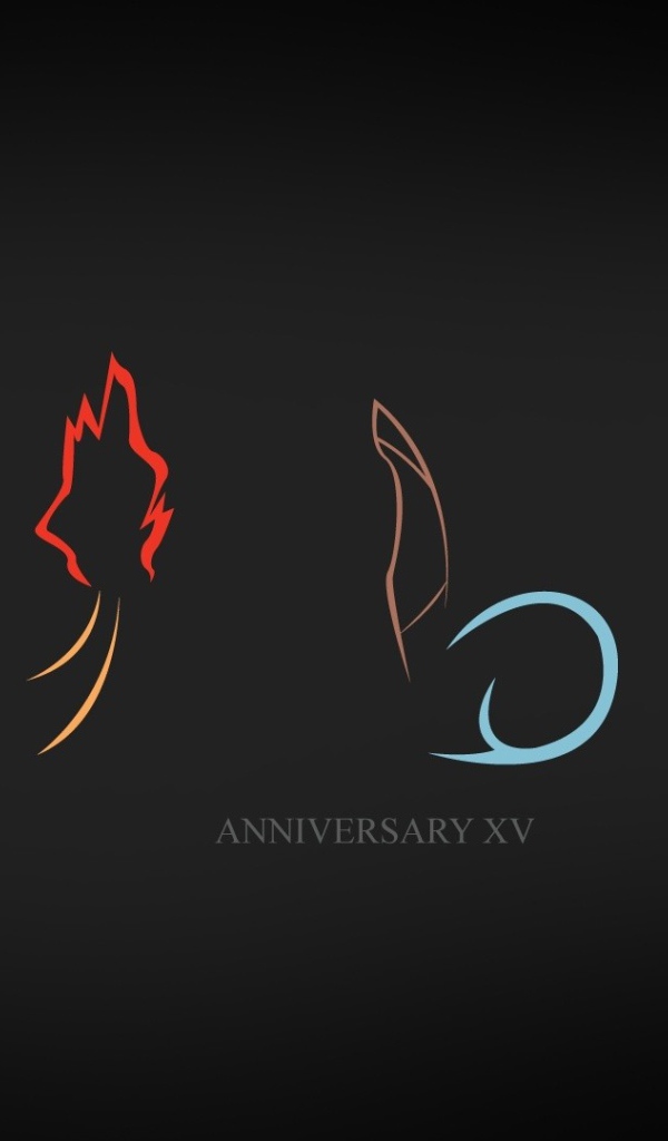 Черный фон Anniversary XV