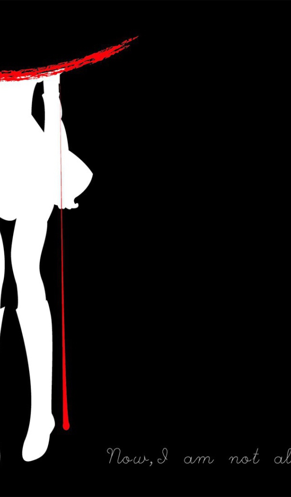 Черный фон, аниме Девочка-волшебница Мадока