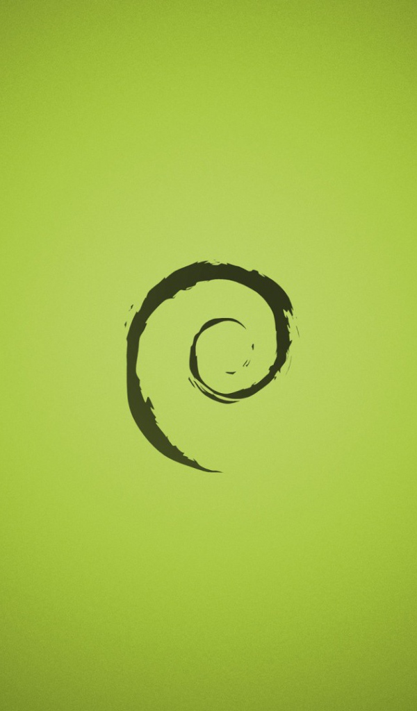 Черный символ на зеленом фоне