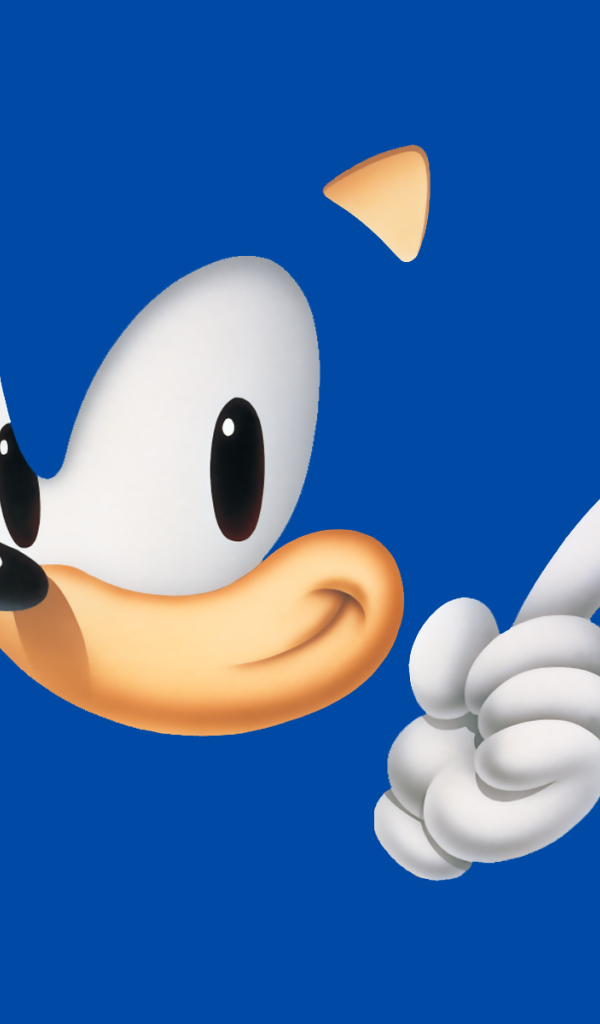 Голубой фон Sonic Riders