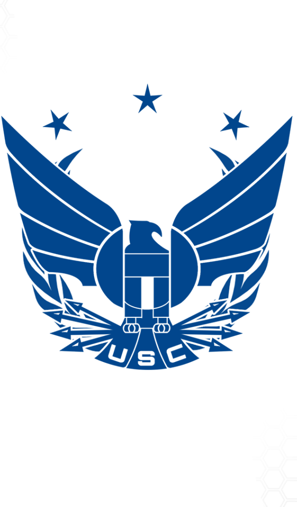 Голубой логотип Объединенной Космической Федерации