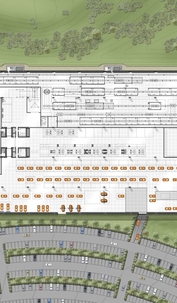 Рабочий чертеж фабрики
