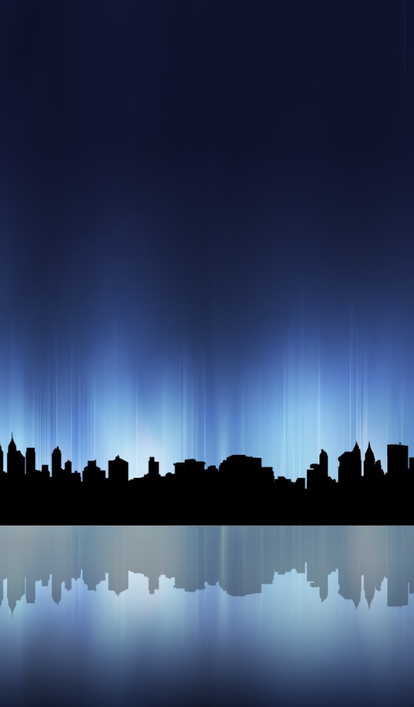 Огни большого города, фон