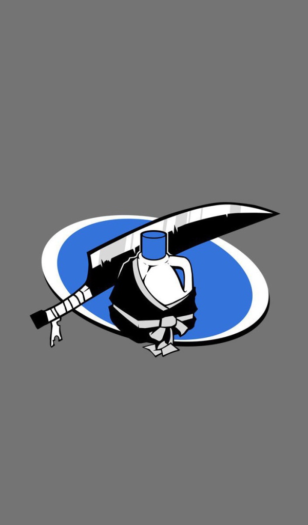 Столовые приборы, серый фон