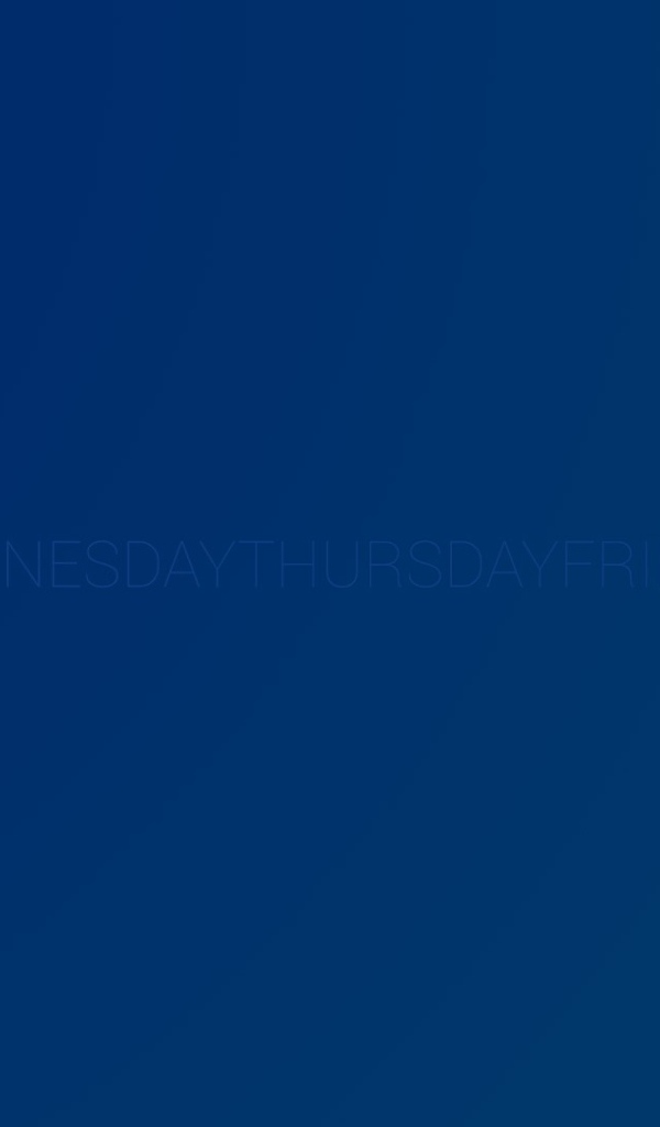 День недели воскресенье