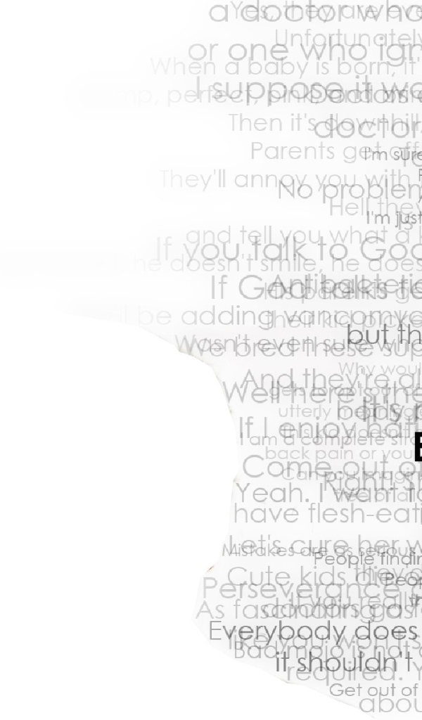 Все лгут, белый фон