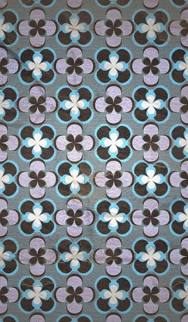 Цветочный орнамент, фоновый рисунок