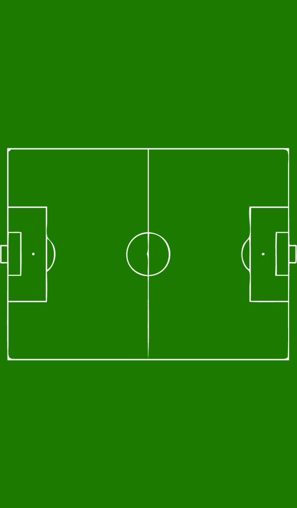 Футбольное поле, зеленый фон