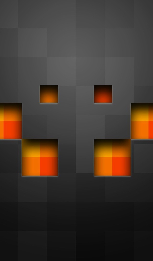 Серый фон, Minecraft