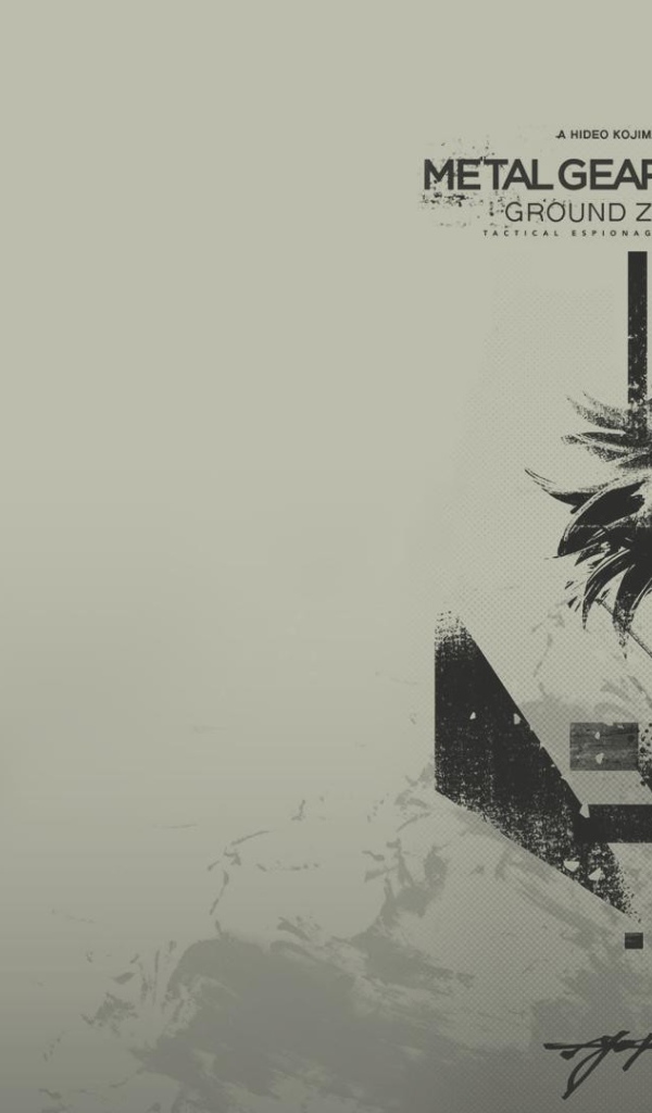 Серый фон, игра Metal Gear Solid