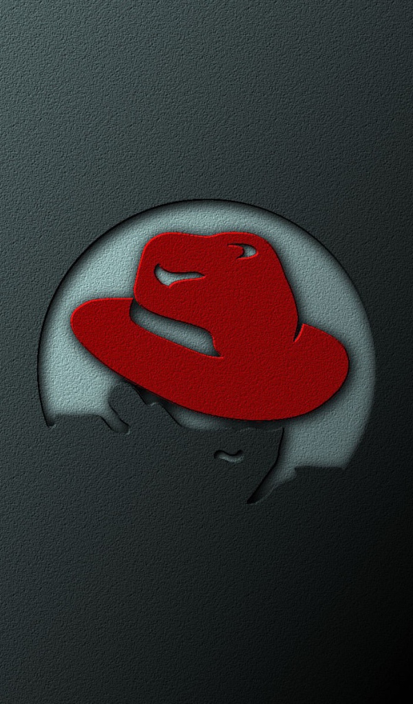 Серый фон ОС Red Hat