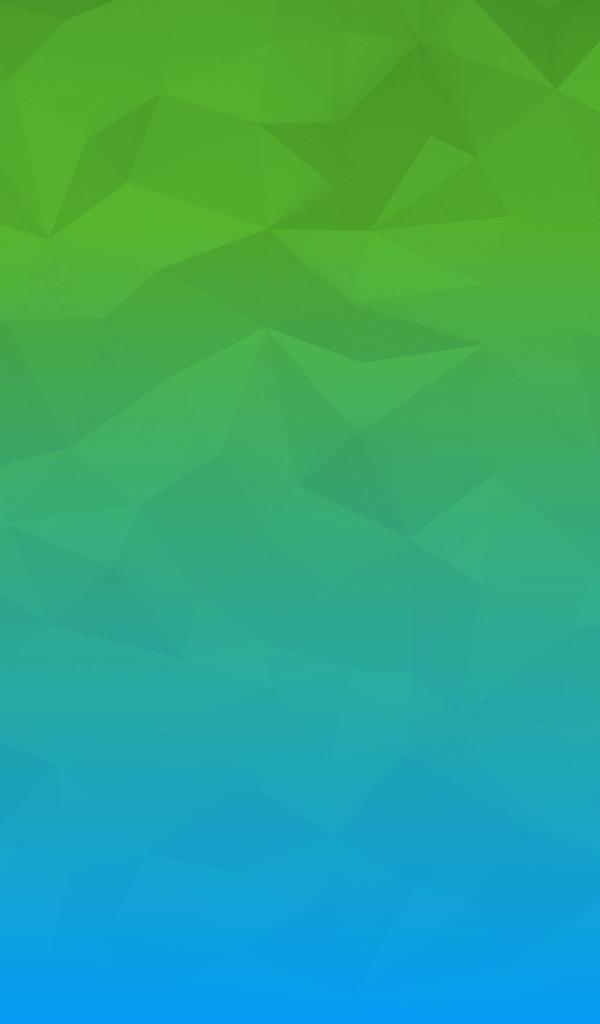 Зелено голубой фон Fedora