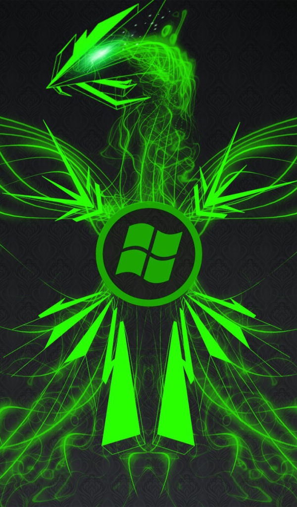 Зеленый орел Майкрософт