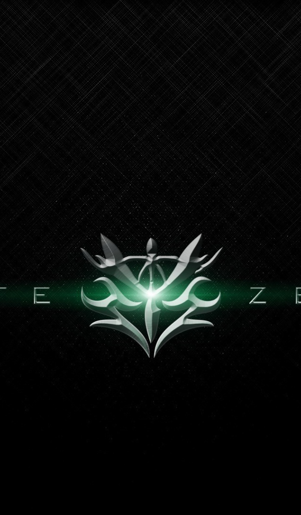 Зеленые буквы, аниме Fate-Zero