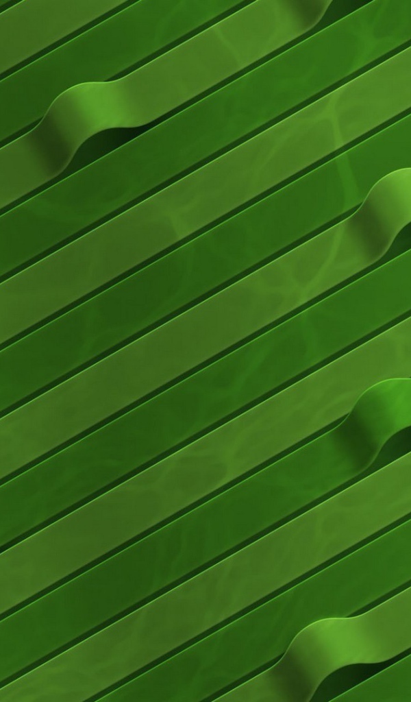 Зеленые полосы с волнами