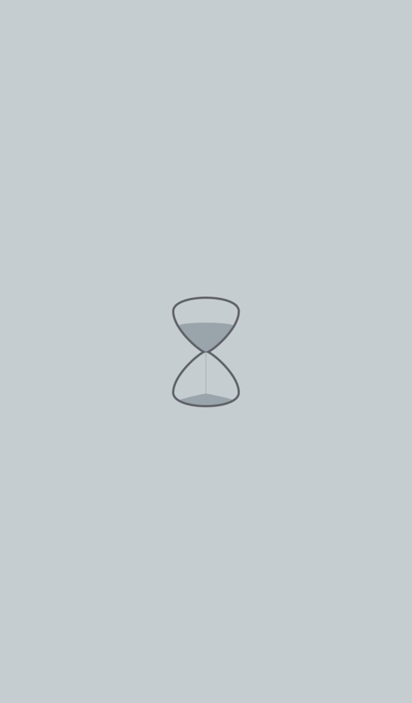 Песочные часы, серый фон