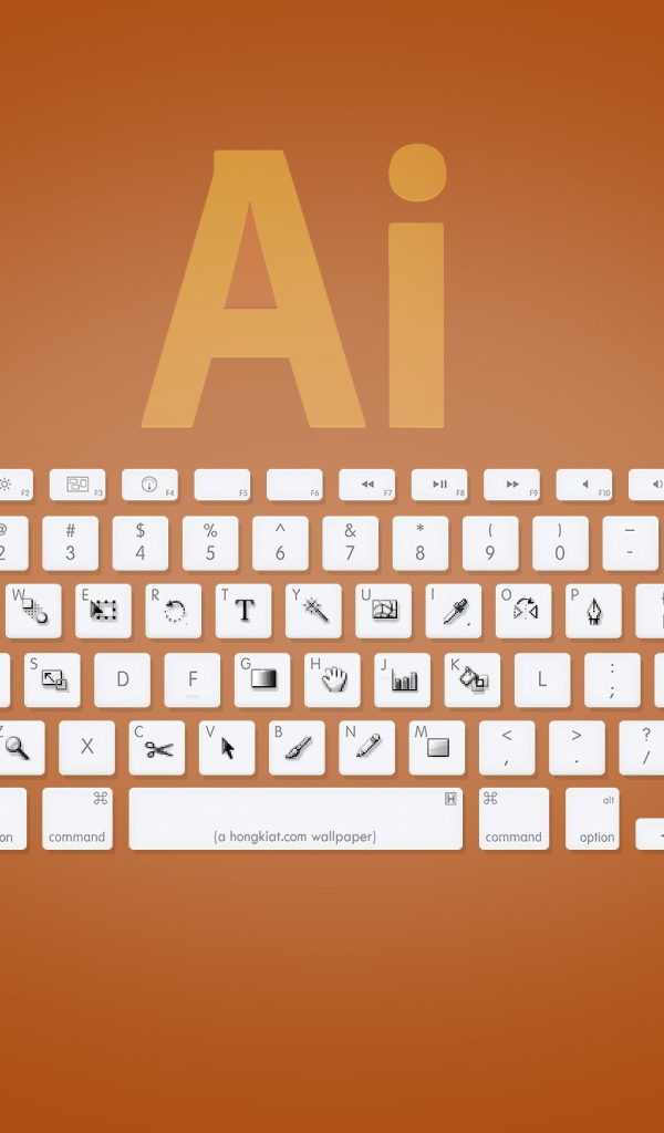 Клавиатура Адоб Иллюстратор