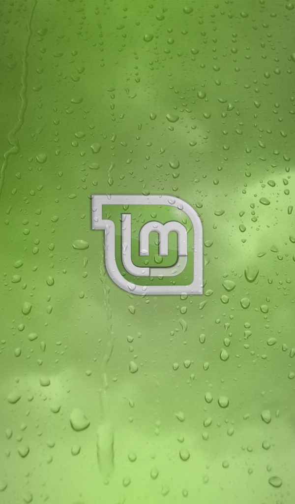 Зеленый фон Linux Mint