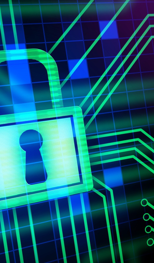 Замок на микросхеме