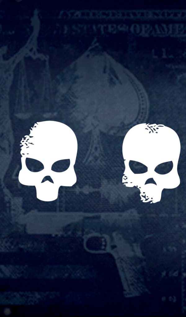 Маски Payday 2, фон флаг