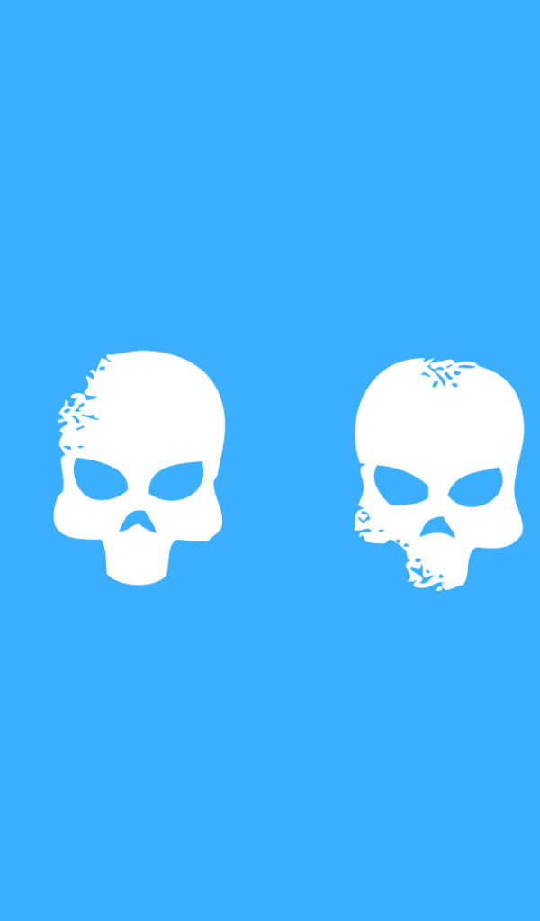 Маски Payday 2, голубой фон