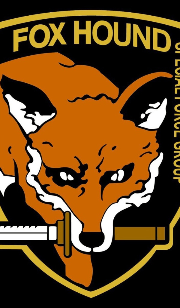 Военный шеврон с изображением лисы