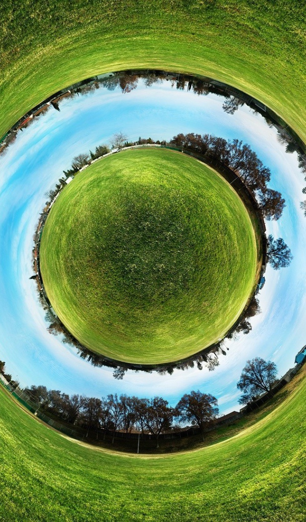 Панорамная сфера, фон