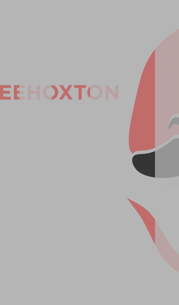 Маска Payday 2, серый фон