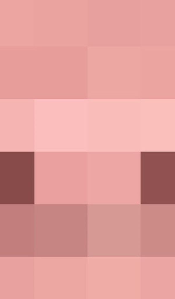 Розовый фон Minecraft