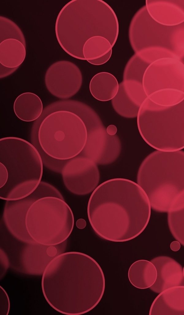 Розовые блики на красном фоне