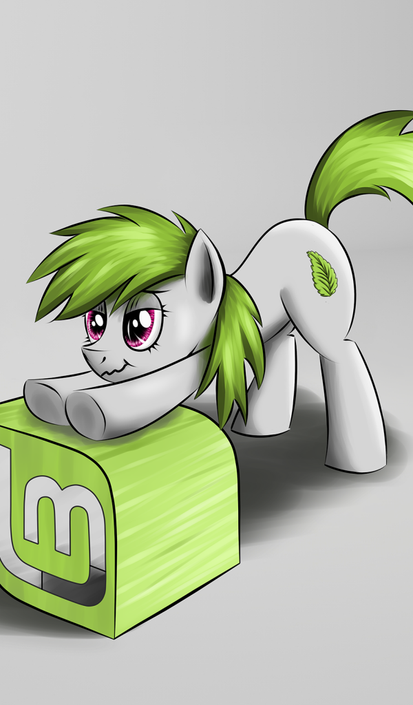 Пони на логотипе Linux Mint