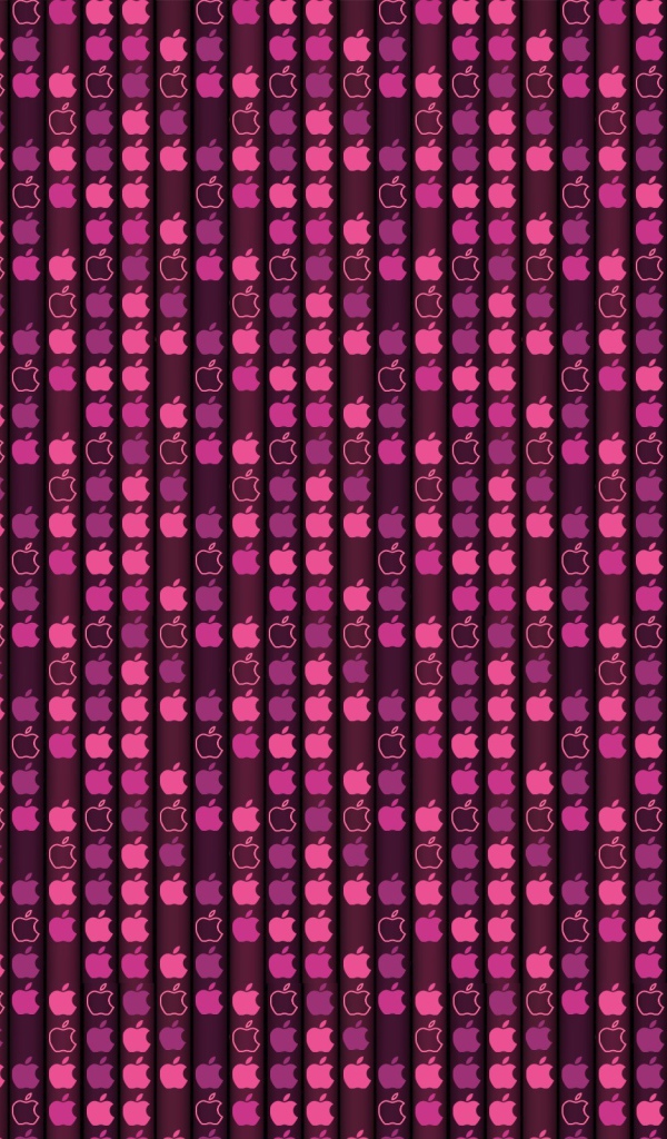 Фиолетовые яблоки, фон