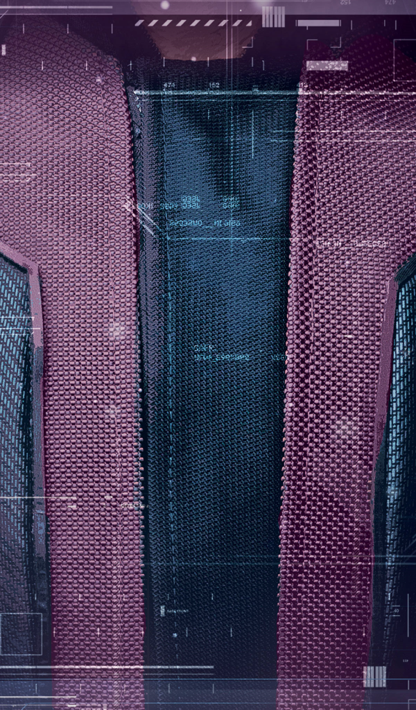 Фиолетовый фон, Мстители