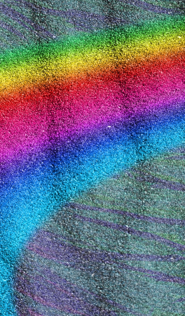 Радуга на песке