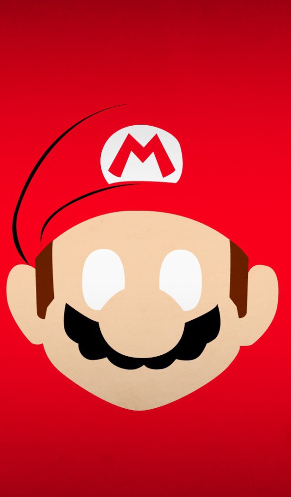 Красный фон, Super Mario Bros